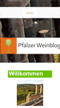 Mobile Screenshot of pfaelzer-weinblog.de